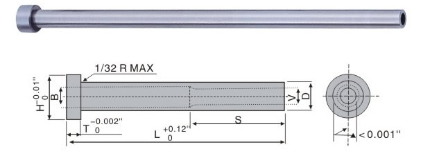 H13司筒(射銷(xiāo)套筒)